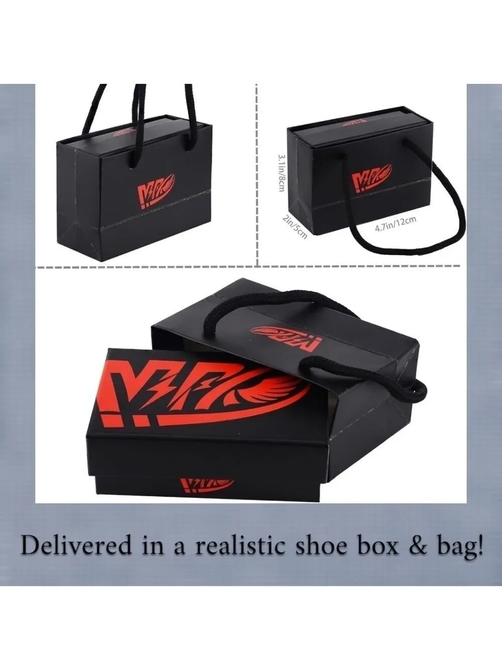 3D Mini Sneaker & Basketball Collectors Edition Keychain with 3D Shoebox